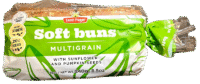 EESTI PAGAR FINISH Multigrain Soft Buns (w/ sunflower and pumpkin seeds) 240g*15 (9582)