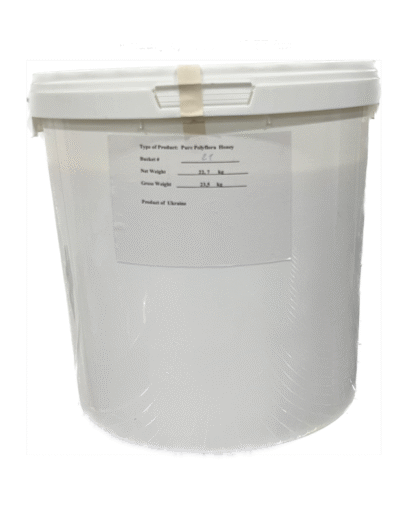 Pure Polyflora Honey in Plastic Bucket 50lb