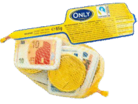 ONLY Banknotes & Gold Coins Milk Chocolate 85g*26