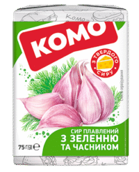 KOMO Processed Cheese Herbs&Garlic 75g*24