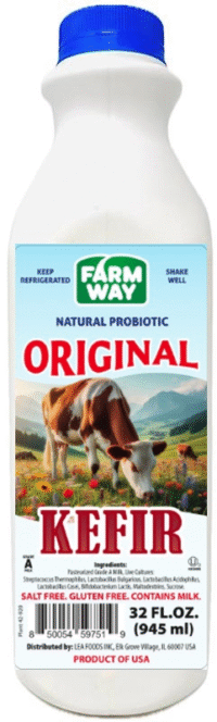 FARMWAY Kefir Original Natural Probiotic Kosher 32oz*12