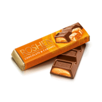 ROSHEN Milk Chocolate W/Caramel Filling #3545(Kosher&Halal) 40g*30