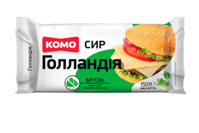 KOMO Hard Cheese Holland 45%Fat (Brick) 150g*16