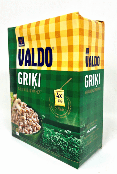VALDO Buckwheat In Boil-Bags 500g*12