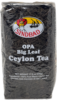 SINDBAD OPA Big Leaf Ceylon Black Tea loose  500g*20