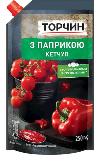 TORCHYN Ketchup with Paprika 250g*40