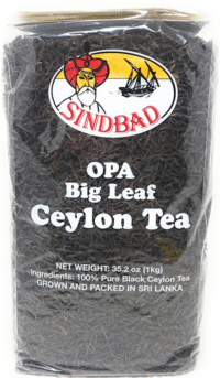 SINDBAD OPA Big Leaf Ceylon Black Tea loose 1000g*10