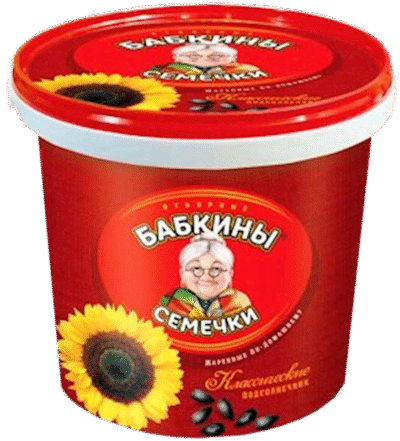 BABKINI Sunflower Seeds (pail) 400g*6