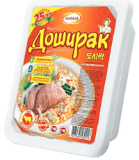 DOSHIRAK Instant Noodles w/Beef Taste 90g*24
