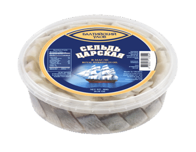 BALTIYSKIY ULOV Herring Fillet-Piece Po Tsarsky 300g*18