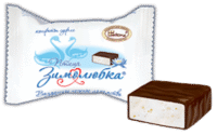 AKKOND Sweets Choc. Glazed Souffle Zimolubka 8.82lbs loose