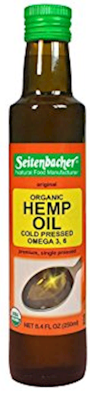 SEITENBACHER Organic Hemp Seed Oil (Cold Pressed) 250ml*4