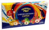 VOLOSHKOVE POLE Colored Glaze Cheesecake Mix (6 Pack) 216g*6