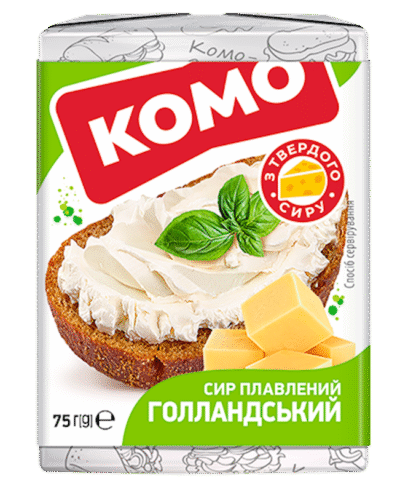 KOMO Processed Cheese Holland 75g*24