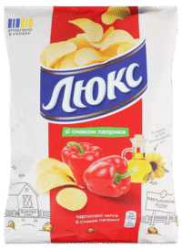 LUX Potato Chips Paprika Flavor 125g*22