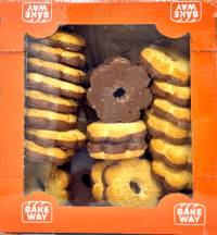 BAKEWAY Shortbread Canestrelli Cookies (#2) 400g*12