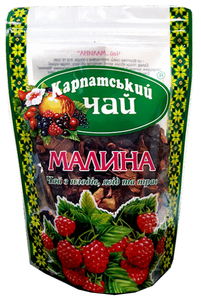 KARPATSKY TEA Raspberry Non-GMO 100g*16