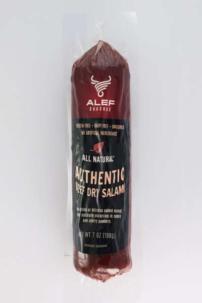 ALEF Authentic Beef Dry Salami 7oz*6