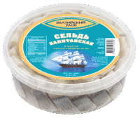 BALTIYSKIY ULOV Herring Fillet-Piece Kapitanskay w/Spices 500g*12