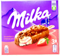 MONDELEZ Milka Strawberry Cheesecake Ice Cream 270ml*8 (3 PACK) #22641