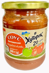 KHUTOROK Ukrainian Sauce 500g*12