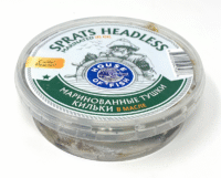 HOUSE OF FISH Marinated Sprats Headless In Oil 240g*12