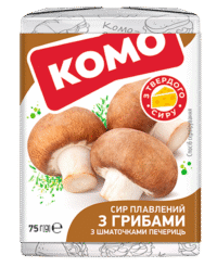 KOMO Processed Cheese Mushroom 75g*24