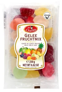 SIR CHARLES Sugared Jellies with Fruit Flavouring 250g*20