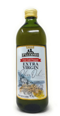 PALERMO Extra Virgin Olive Oil (Kosher) 34 fl. oz*6