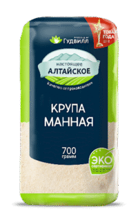 GOODWILL Premium Semolina (Mannaya) ECO 700g*12
