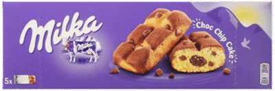 MILKA Chocolate Cookies Cake&Choco 175g*16