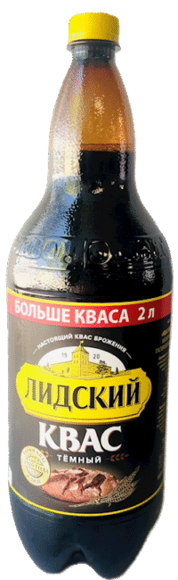 LIDSKIY Kvas Temniy (LIVE FERMENTED) 2L*6