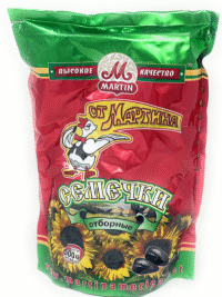 MR. MARTIN Doybag Sunflower Seeds Roasted (Kosher, Non GMO) 500g*10