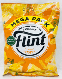 FLINT Wheat-Rye Rusks ""Sukhariki"" Cheese 110g*40