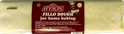 HYSON Fillo Dough (KOSHER&HALAL) 1lb*18(H105)
