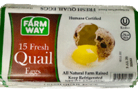 FARMWAY 15 Quail Eggs (Kosher&Halal) 4.5oz(127g)*24