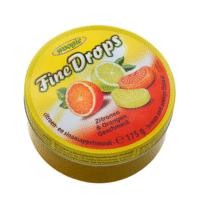 WOOGIE Fine Drops Lemon & Orange Candies 175g*10