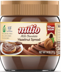 NUTIO Milk Chocolate Hazelnut Spread 14oz*12