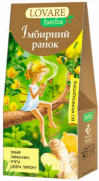 LOVARE HERBS Tea Ginger Morning  36g (1.8g*20)*14